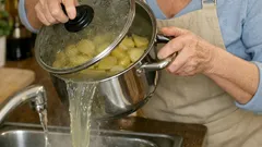 Perché non bisogna buttare via l'acqua delle patate: ricordatevelo per tutta la vita