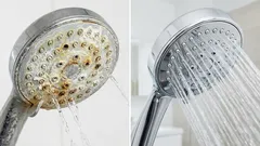 Come si decalcifica un soffione della doccia? Queste soluzioni fai da te a base di 2 prodotti ripristinano la pressione dell'acqua